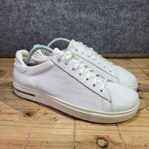 Birkenstock Bend Low Mens 9 / Wmns 11 White Leather Lace Up Low Top Round Toe